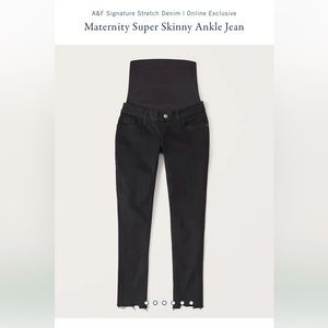 Abercrombie maternity jeans
